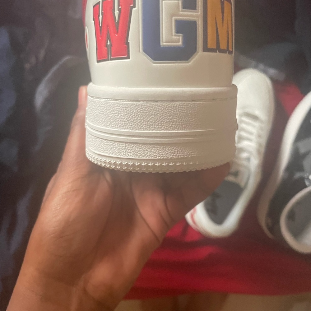 Bape White Red Sneakers Premium Style